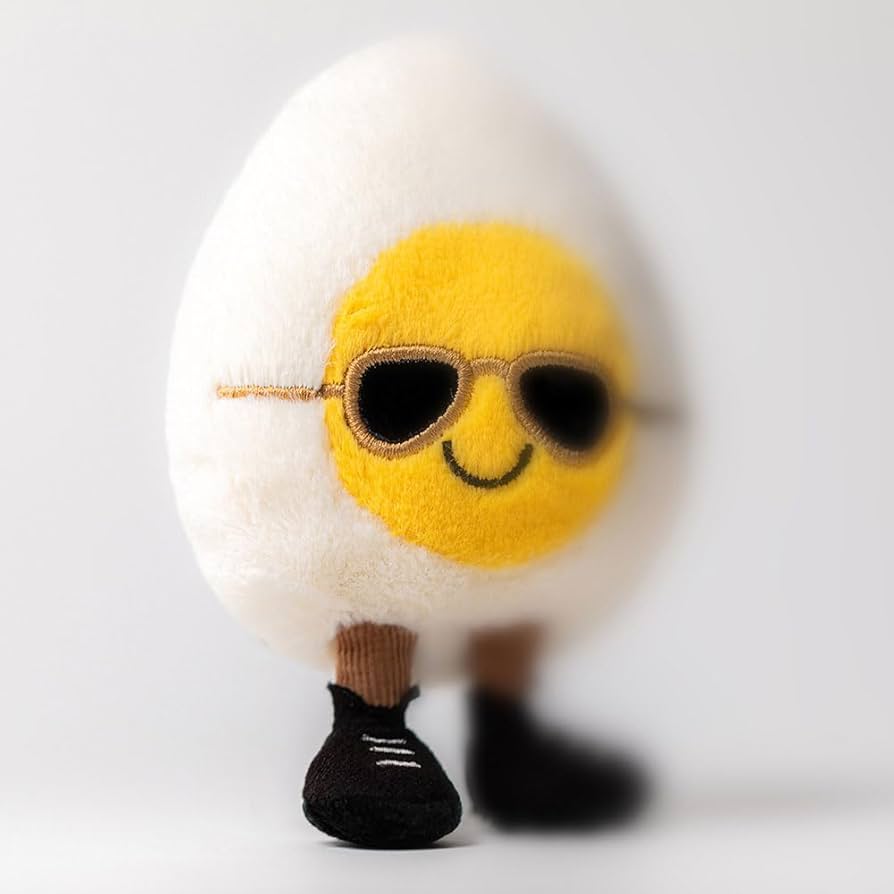 　たまご　Amuseables Happy Boiled Egg Amuseables Happy Boiled Egg - Official Jellycat